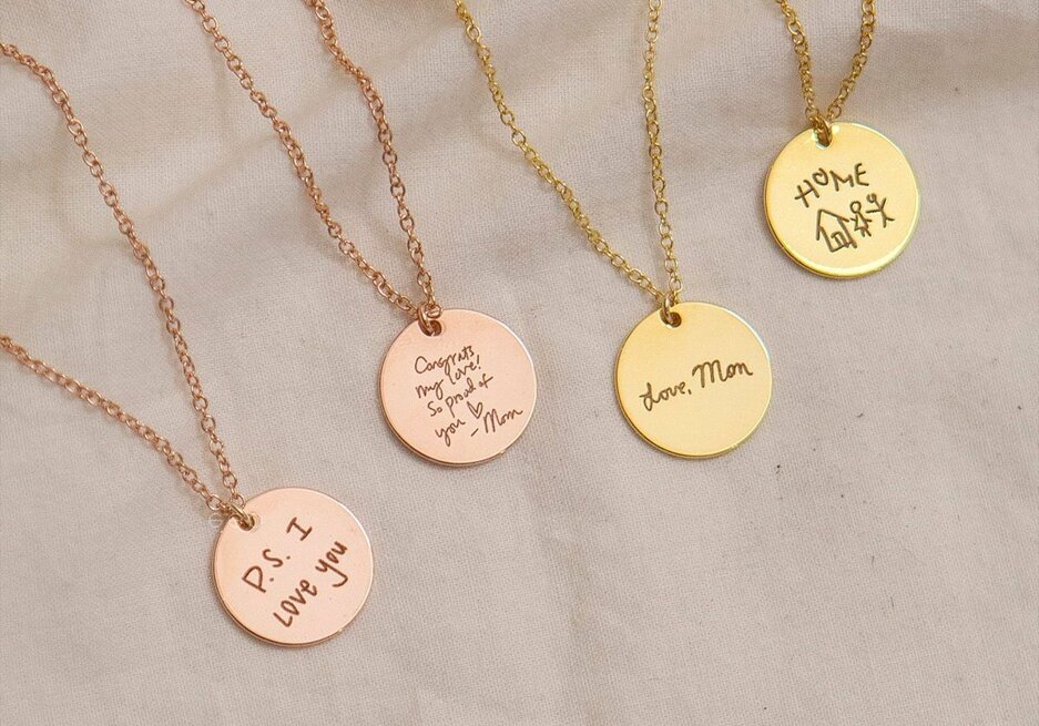 A custom charm bracelet with a handwritten note in resin - khaas items