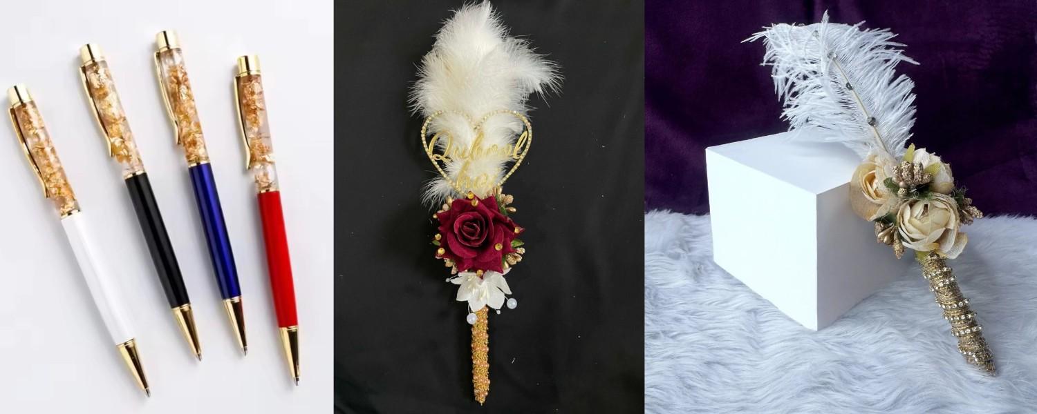 The Gold-Foiled Signature Pen | khaas items