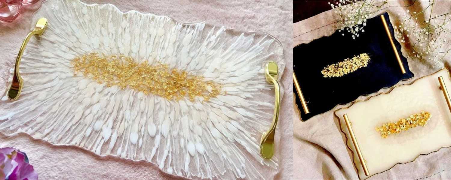 Personalized Resin Trays | khaas items