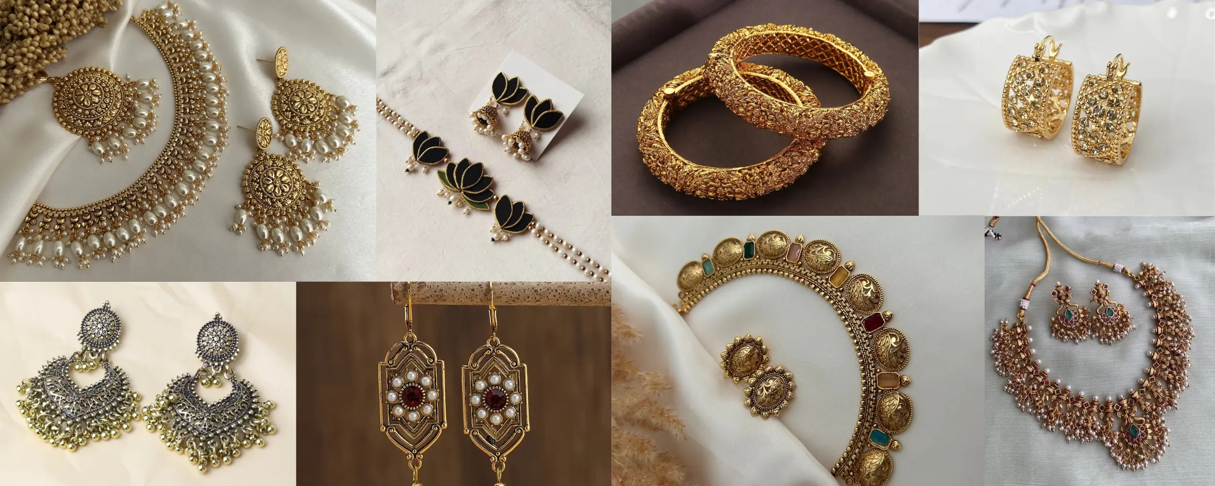 Minimalist Mughal Jewelry