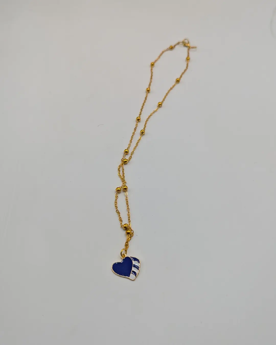 Blue Heart Necklace - KHAAS Items