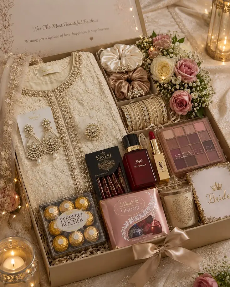 Bridal Makeup and Dress Gift Box - KHAAS Items