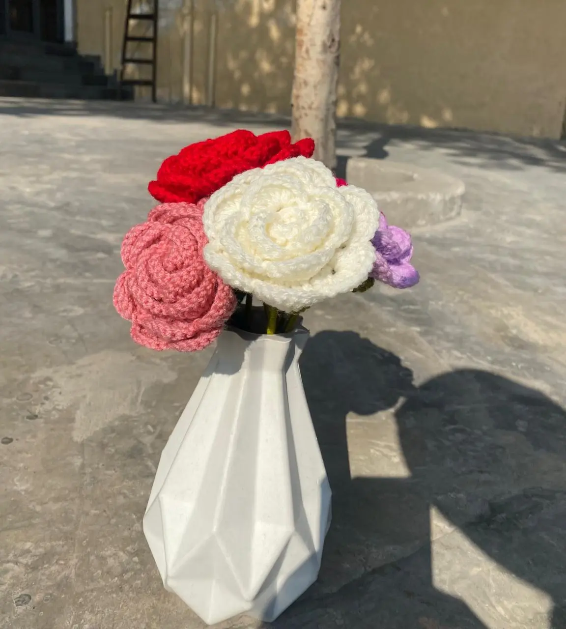 Crochet Rose Flowers - KHAAS Items