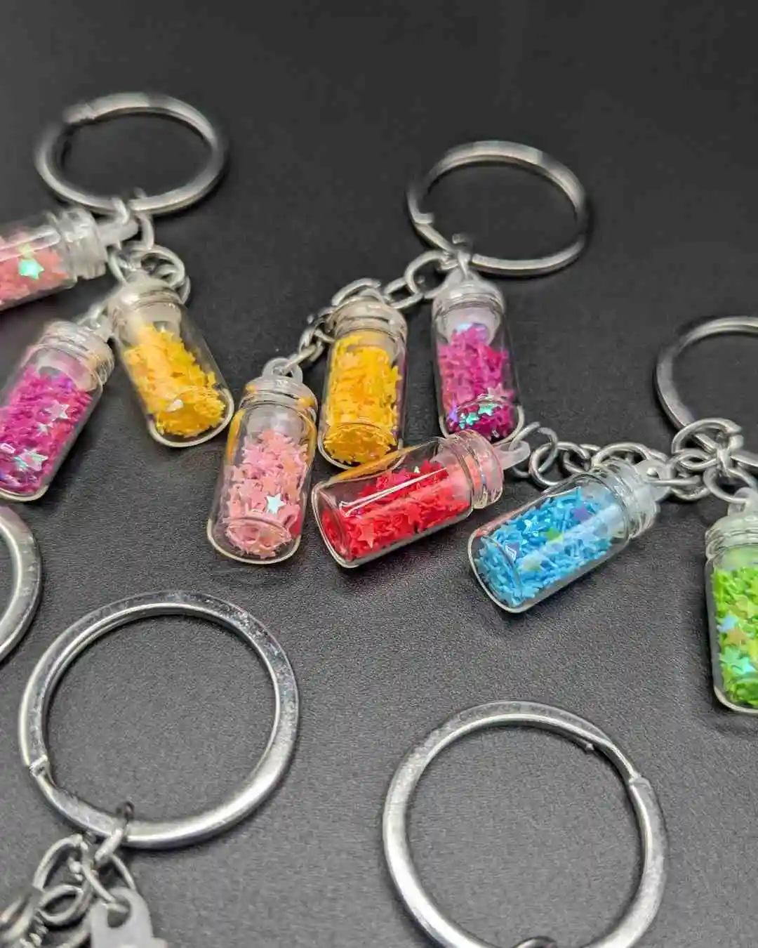 Glitter Bottle Keychain - KHAAS Items