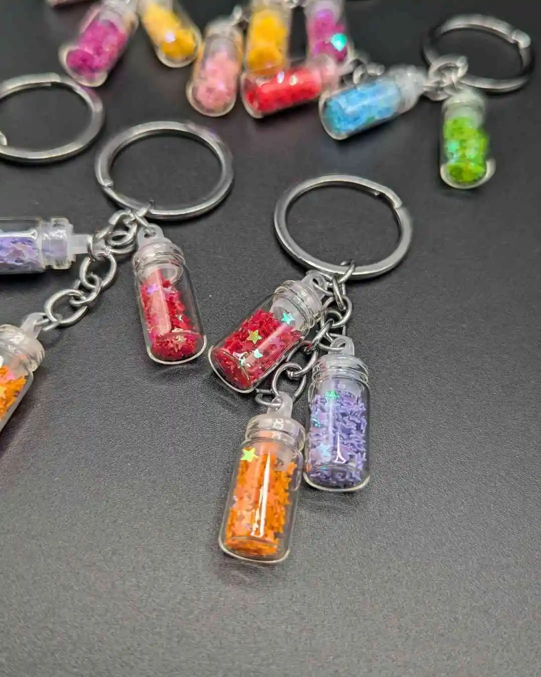 Glitter Bottle Keychain - KHAAS Items