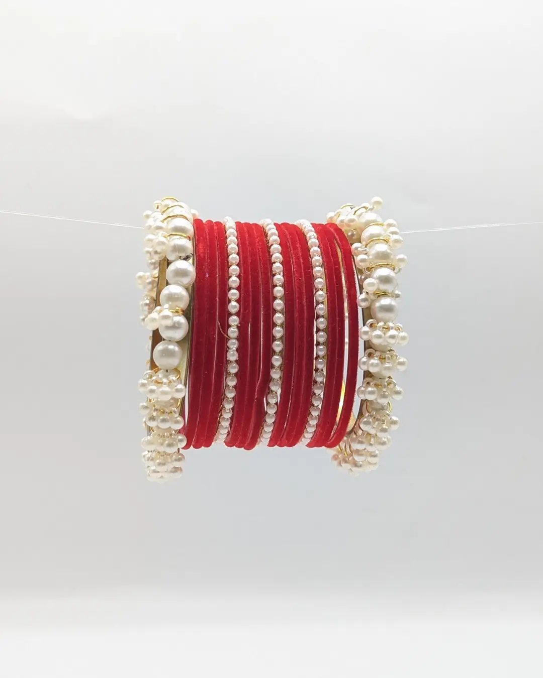 Premium Velvet Bangles Set - KHAAS Items
