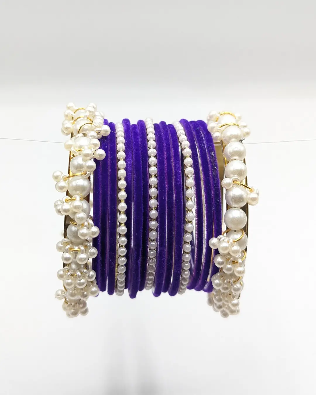 Premium Velvet Bangles Set - KHAAS Items