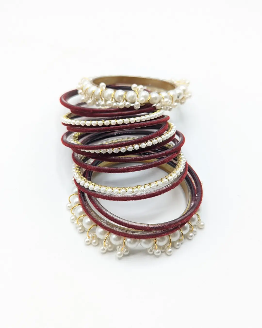 Premium Velvet Bangles Set - KHAAS Items