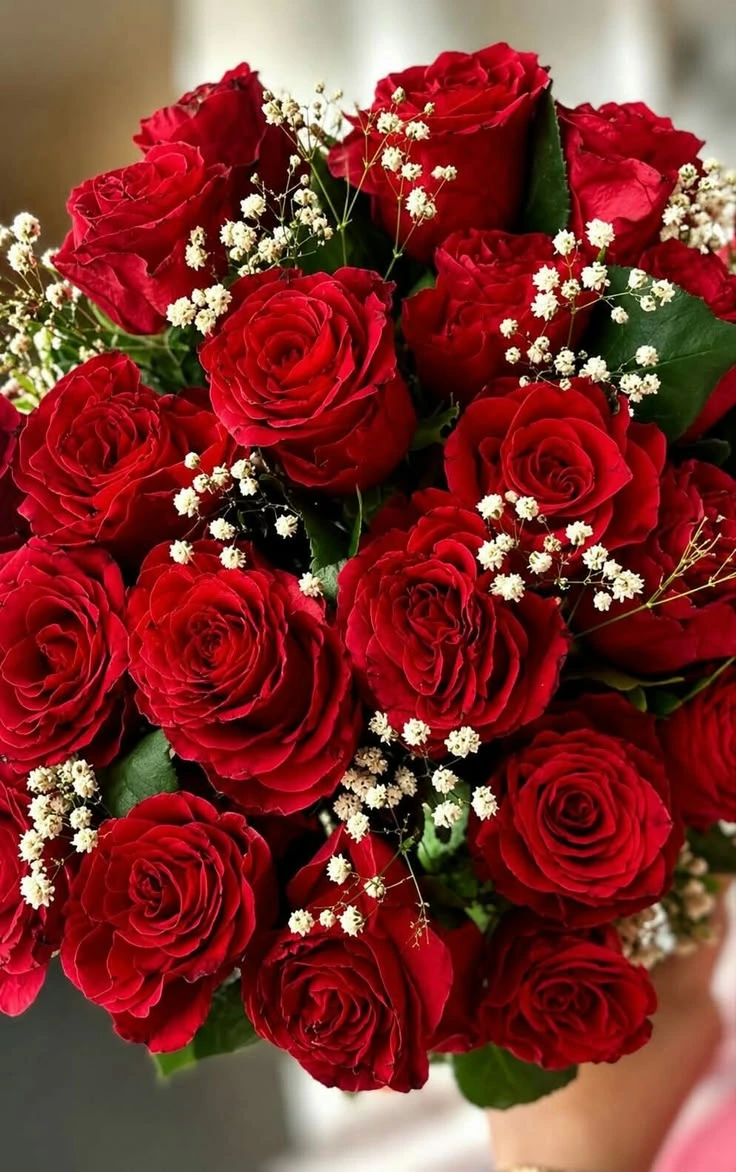 Red Rose Flower Bouquet - KHAAS Items