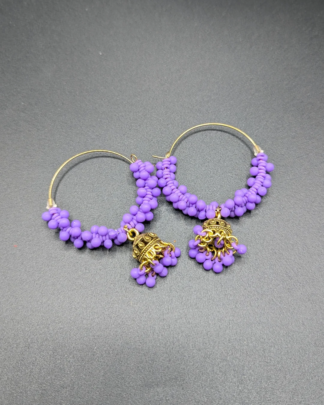 Sahar Bead Jhumkas - KHAAS Items