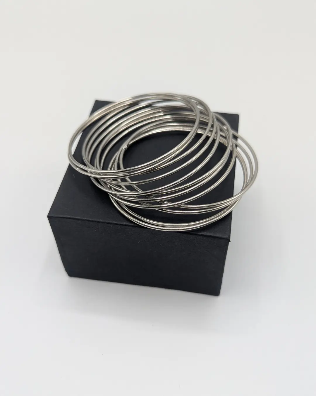 Silver Metal Bangles - KHAAS Items