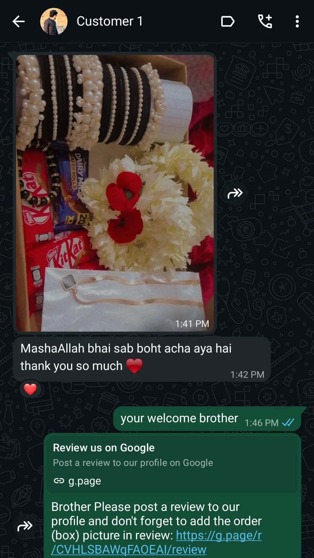 Customer Review - Khaas Items